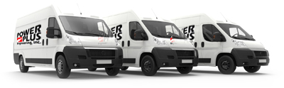 Commercial Electrical Testing Novi Michigan - Power Plus Engineering - vans